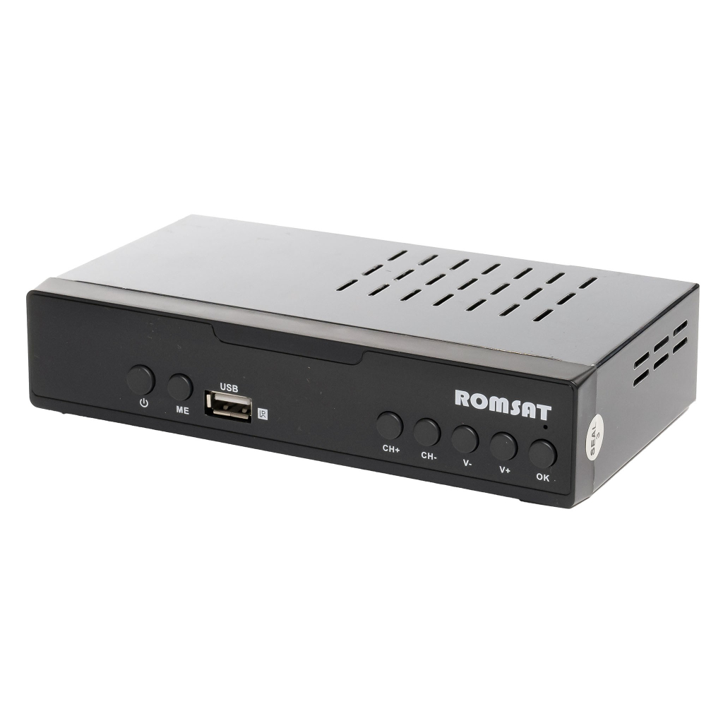 ТВ тюнер Romsat DVB-T2, метал (T7070HD) - зображення 1