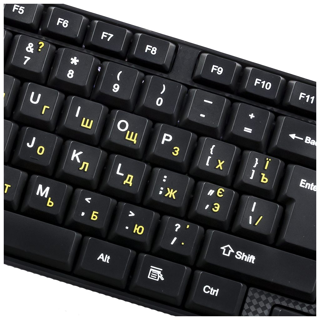 Клавіатура Piko KB-005 USB Black (1283126472459) - изображение 2