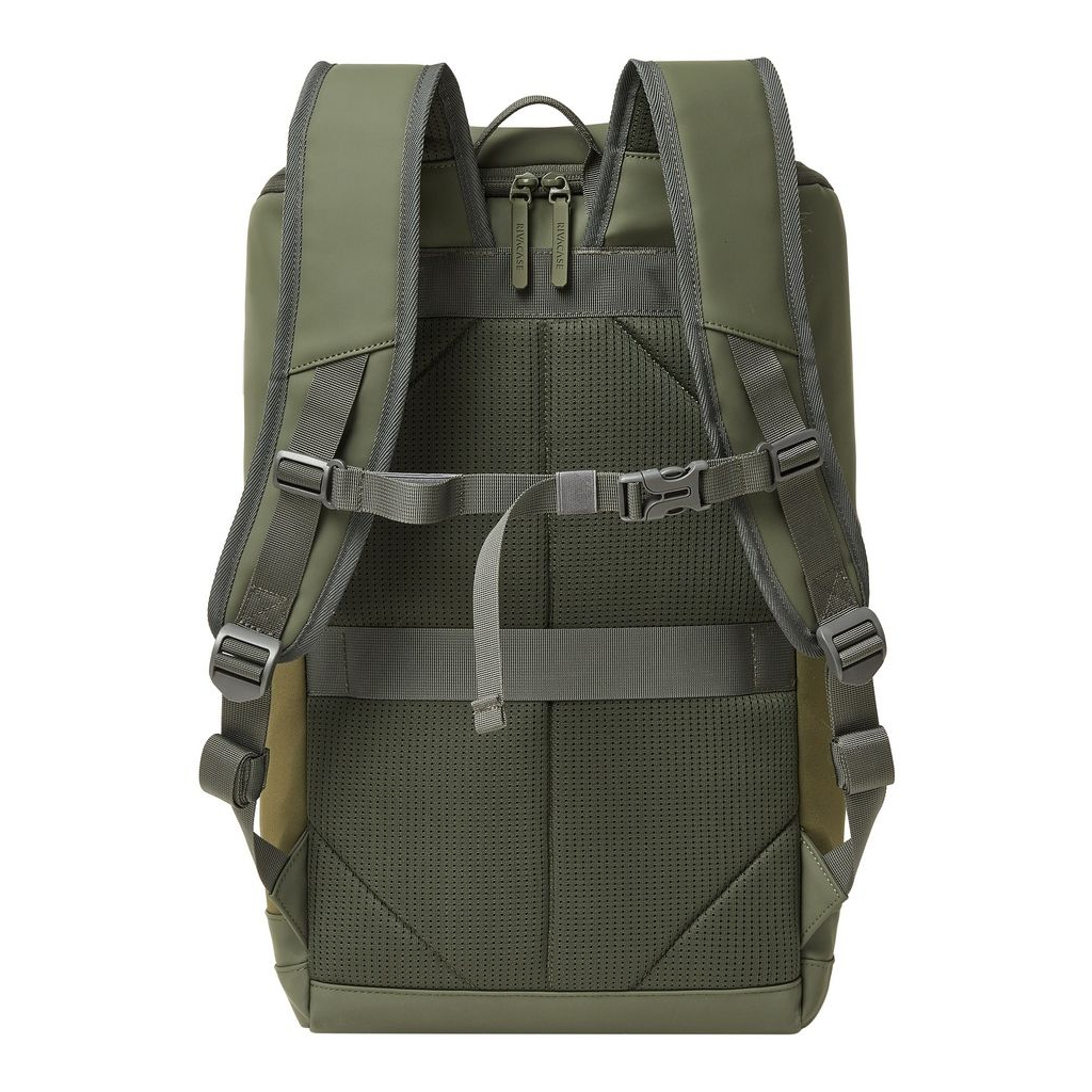 Рюкзак для ноутбука RivaCase 15.6" 7856 Eden, Olive green, 20L (7856Olivegreen) - зображення 2