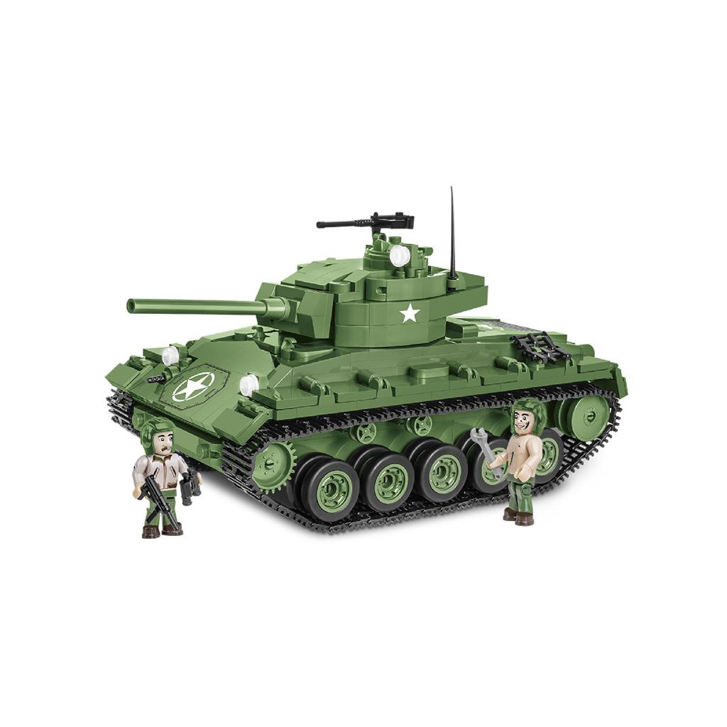 Конструктор Cobi Друга Світова Війна Танк M24 Чаффі, 590 деталей (COBI-2543) - зображення 2