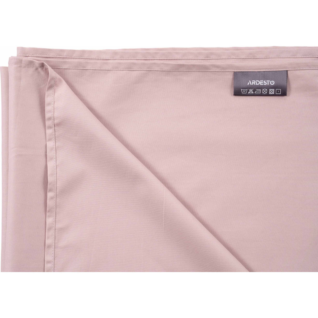 Простирадло Ardesto Mix&Match сатин 180х240 см пудра (ART1824FSP) - зображення 3