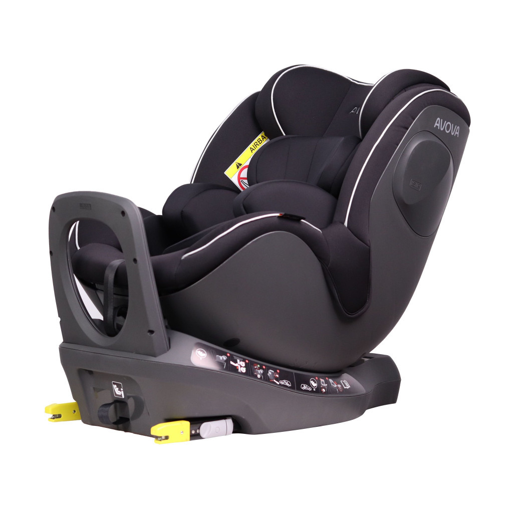 Автокрісло Avova Sperber-Fix i-Size 0-1 Pearl Black (4260621465015) - зображення 10
