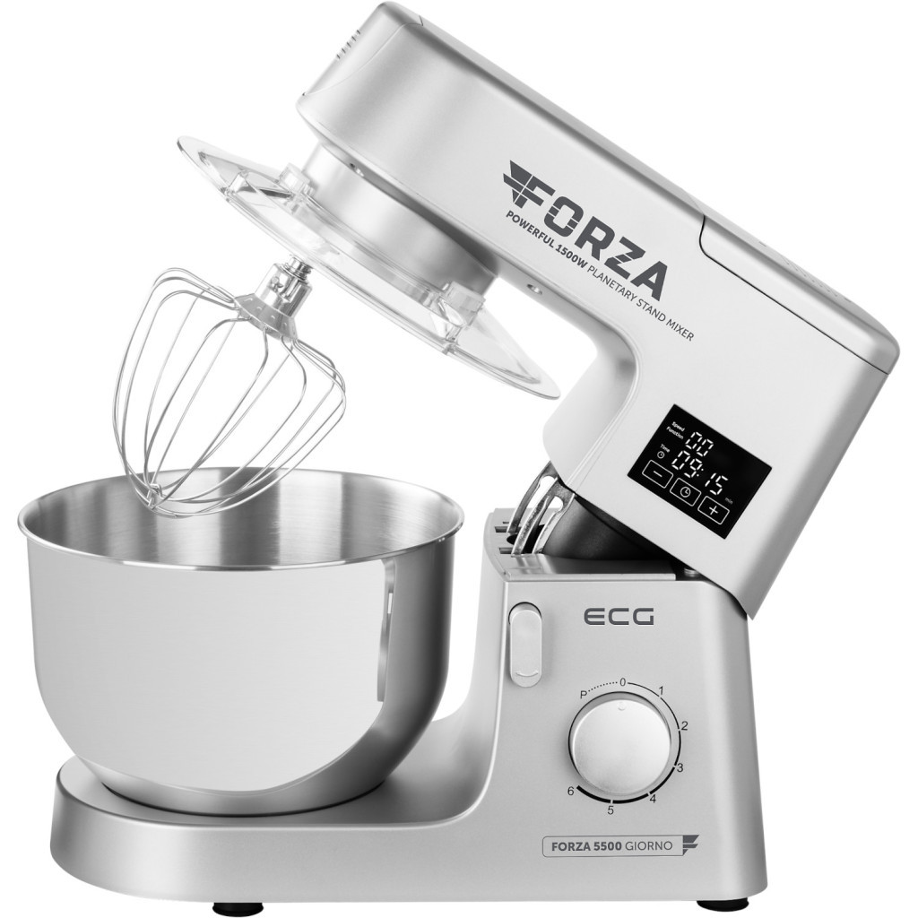 Кухонний комбайн ECG FORZA 5500 Giorno Argento - зображення 3