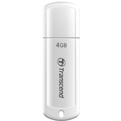 USB флеш накопичувач Transcend 4GB NO LOGO WHITE USB 2.0 (TS4GJF370_NL) - зображення 1