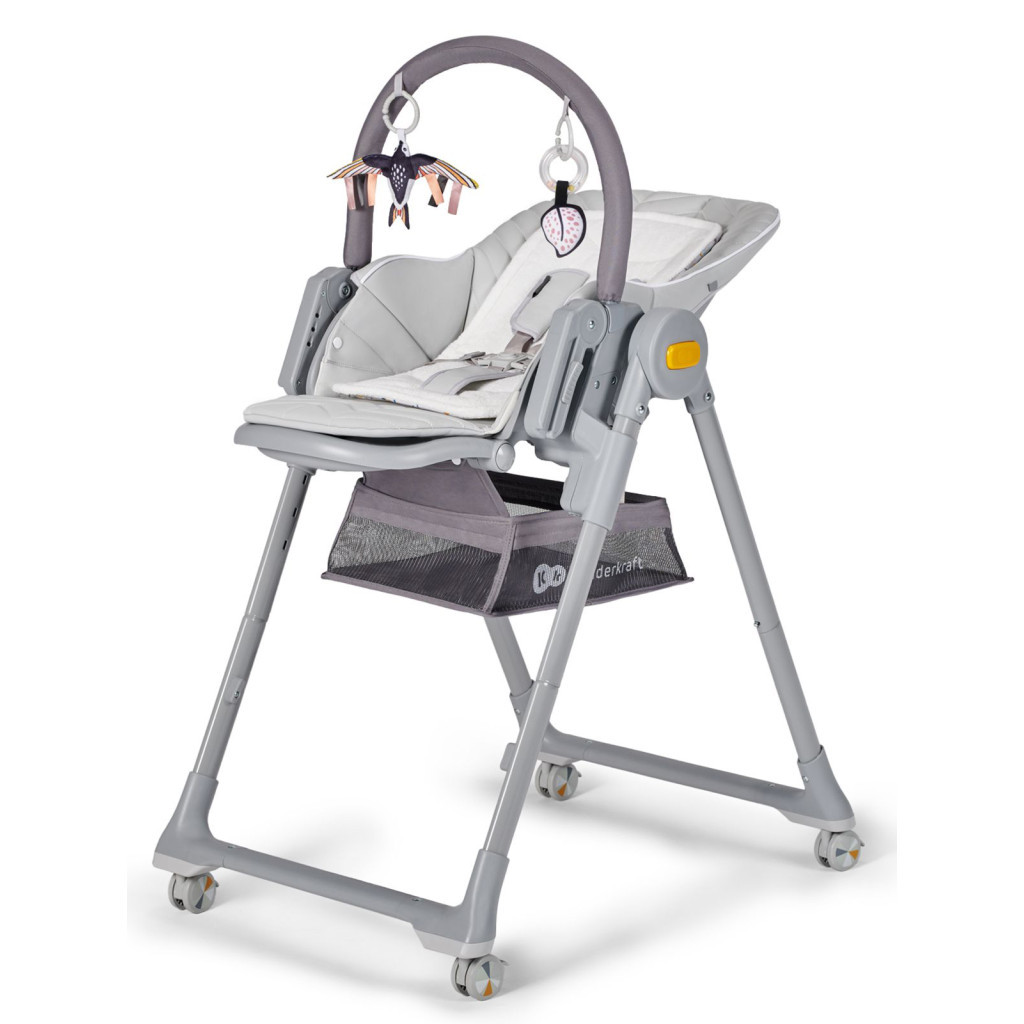 Стілець для годування Kinderkraft Lastree Grey (5902533917174) - зображення 2