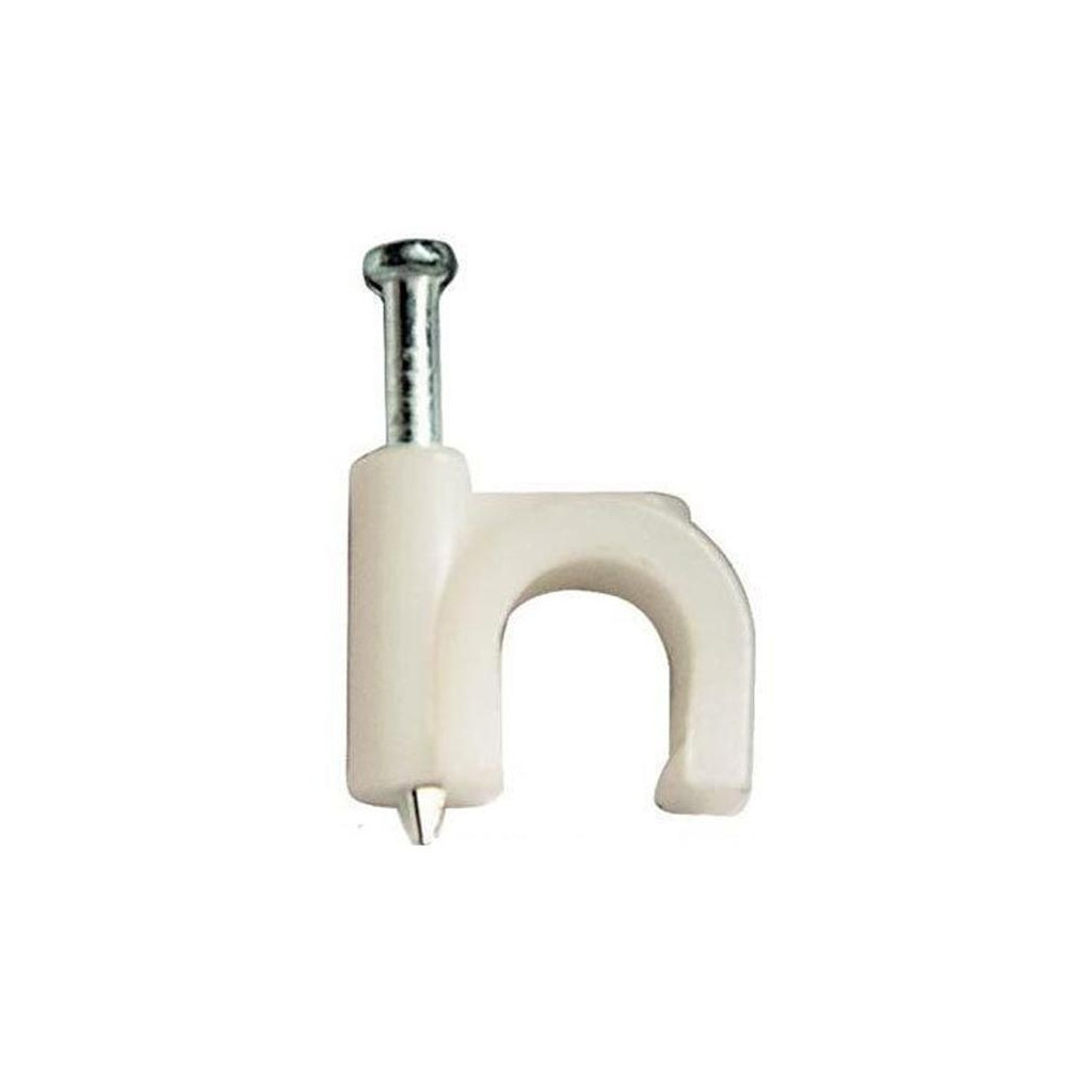 Скоба Ritar для крепления кабеля 6мм 100шт (СК6мм) - изображение 1