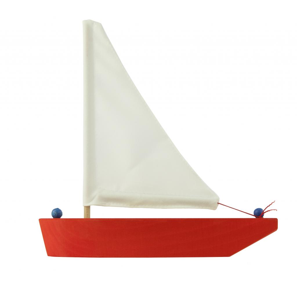 Машина Nic Вітрильник дерев'яний червоний (NIC526414) - зображення 4
