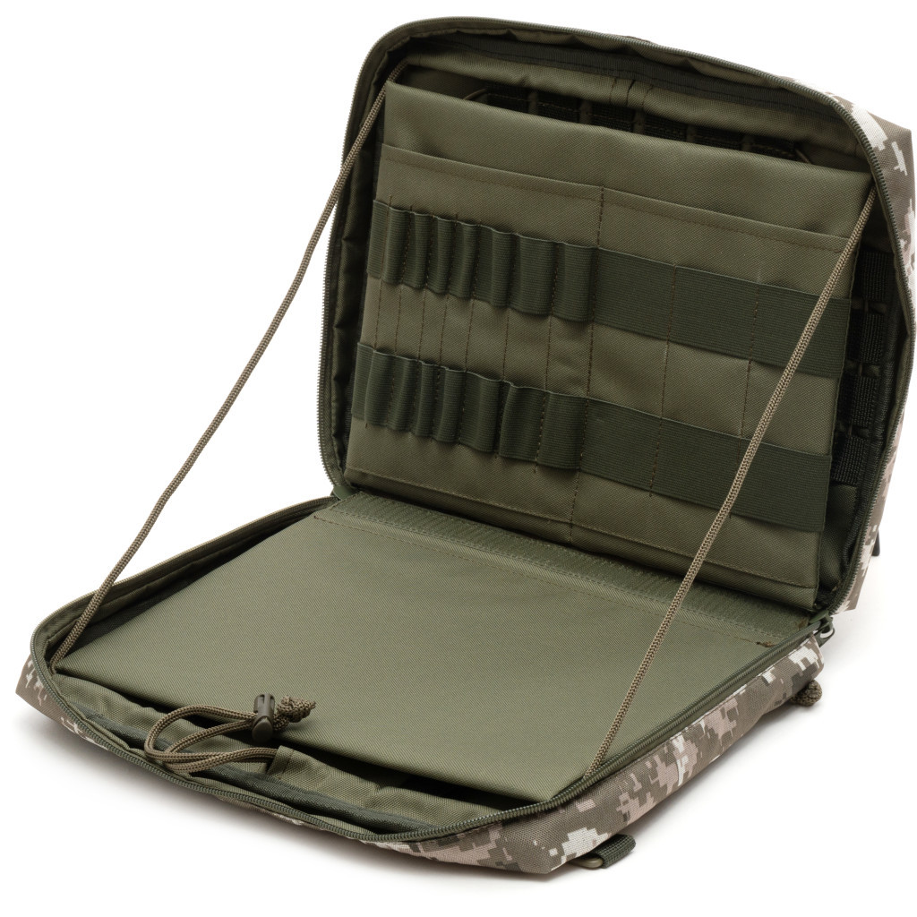 Чохол до планшета Vinga Tactical Military universal 12-13" MOLLE, Oxford 600D, pixel (VTB13UTMOP) - зображення 6
