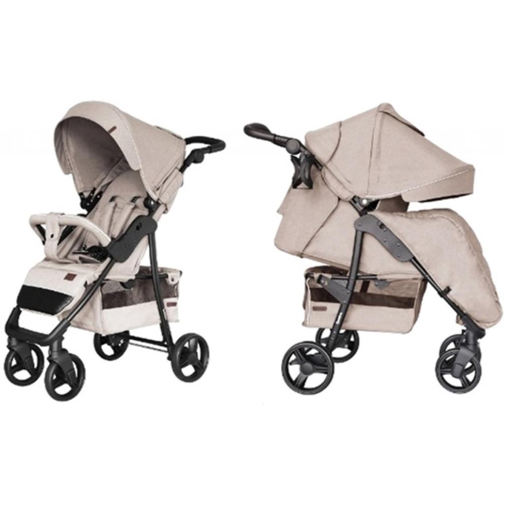 Коляска Carrello Quattro CRL-8502/3 + москітна сітка Frost Beige (CRL-8502/3+M frost beige) - зображення 1
