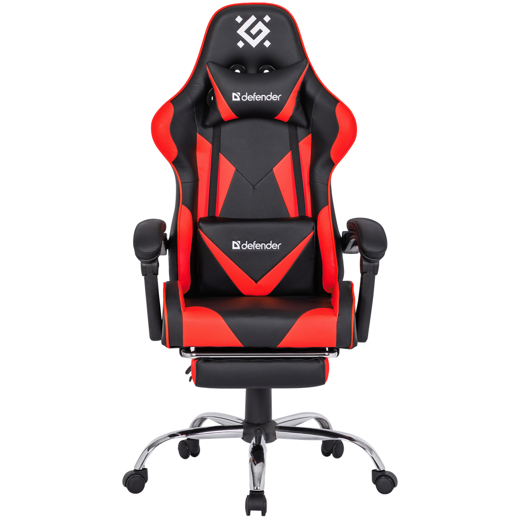 Крісло ігрове Defender Pilot Black/Red (64354) - зображення 6
