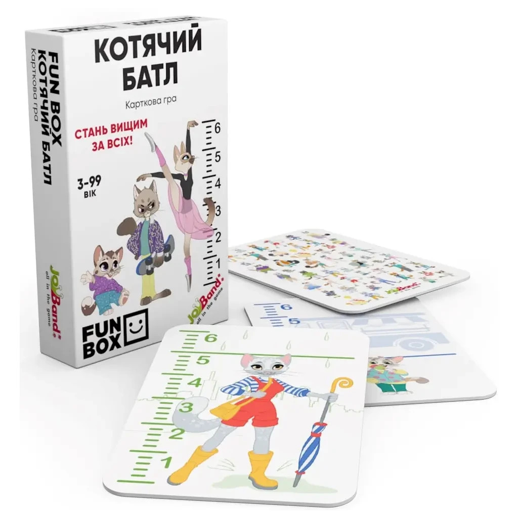 Настільна гра JoyBand FunBox Котячий батл (FB0003) - зображення 2