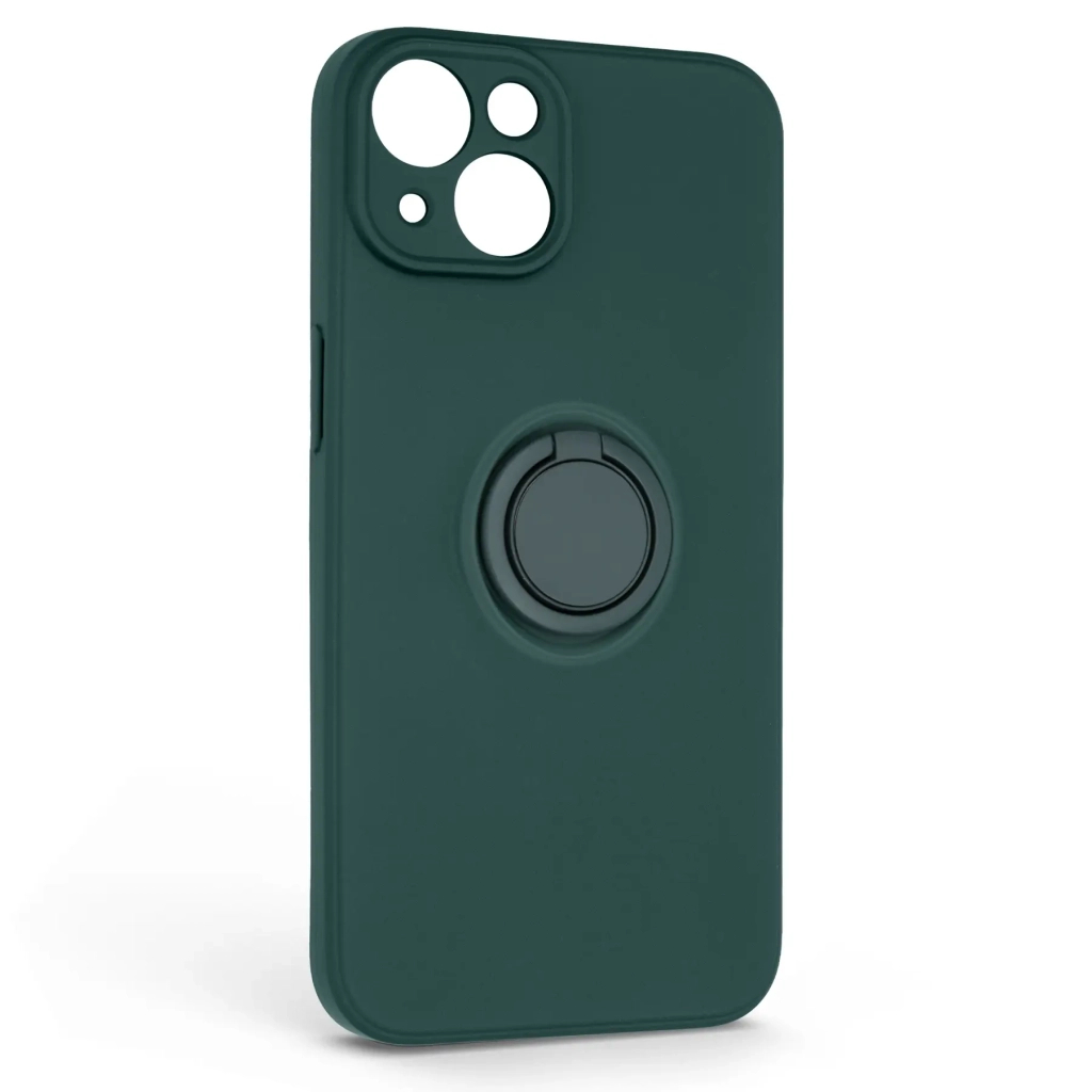 Чохол до мобільного телефона Armorstandart Icon Ring Apple iPhone 14 Dark Green (ARM68691) - зображення 1