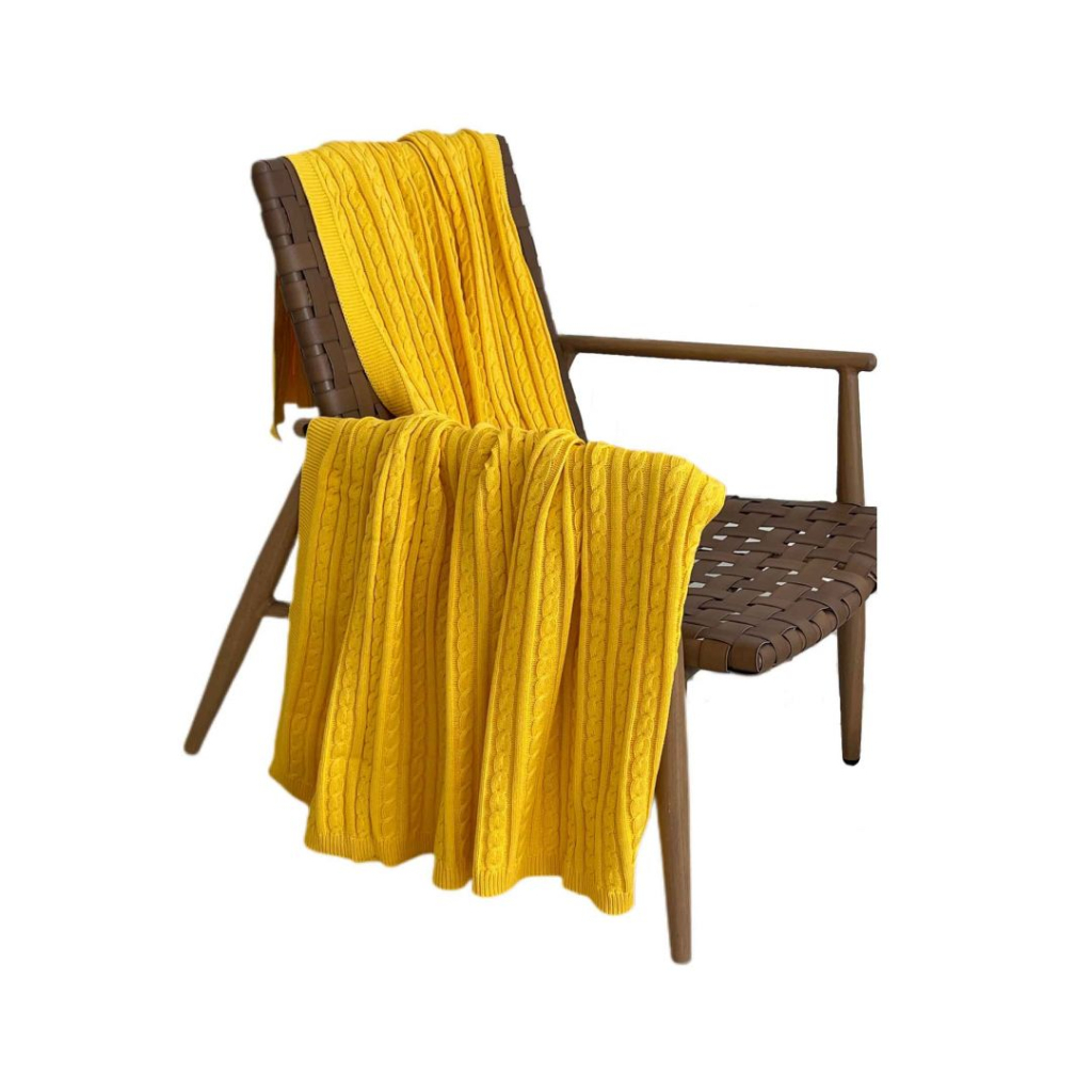 Плед Прованс Exclusive Nature 140х180 Жовтий (4823093440289) - зображення 2