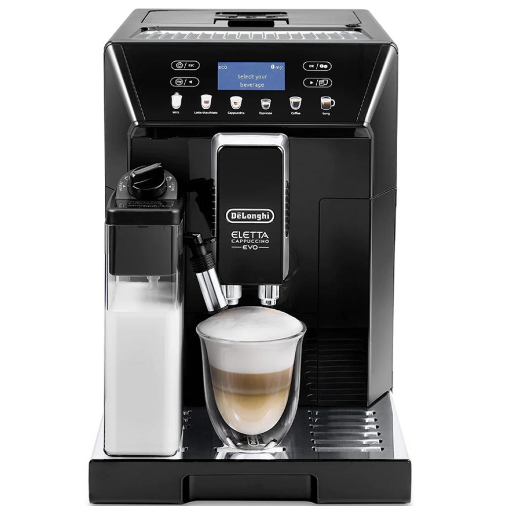 Ріжкова кавоварка еспресо DeLonghi ECAM 46.860.B - зображення 2