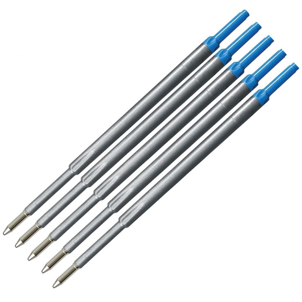 Стержень кульковий Koh-i-Noor 4411, 106.8 мм, 1 мм, blue, 5шт (polybag) (4411 KIN 80x85) - зображення 1