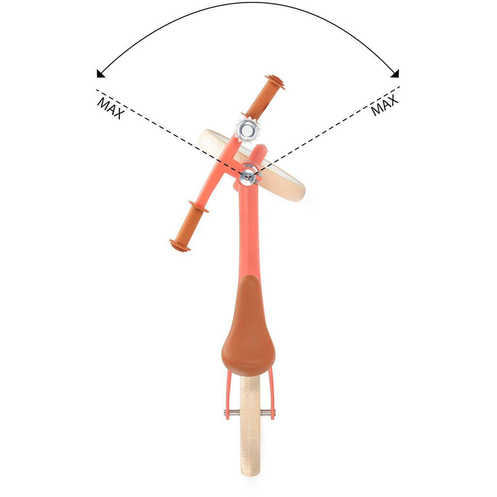 Біговел Kinderkraft Fly Plus Coral (KKRFLPLCRL0000) (5902533915040) - зображення 9