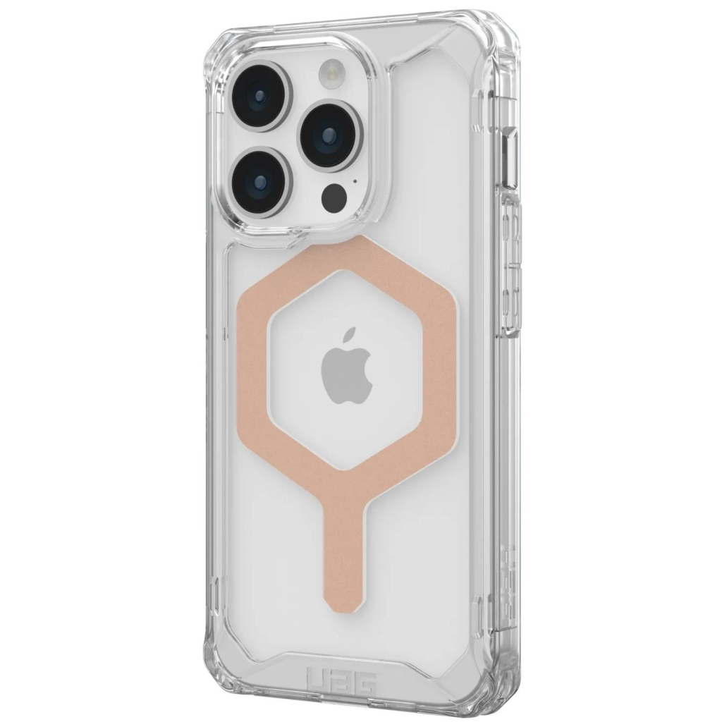 Чохол до мобільного телефона UAG Apple Iphone 15 Pro Plyo Magsafe, Ice/Rose Gold (114286114348) - зображення 3