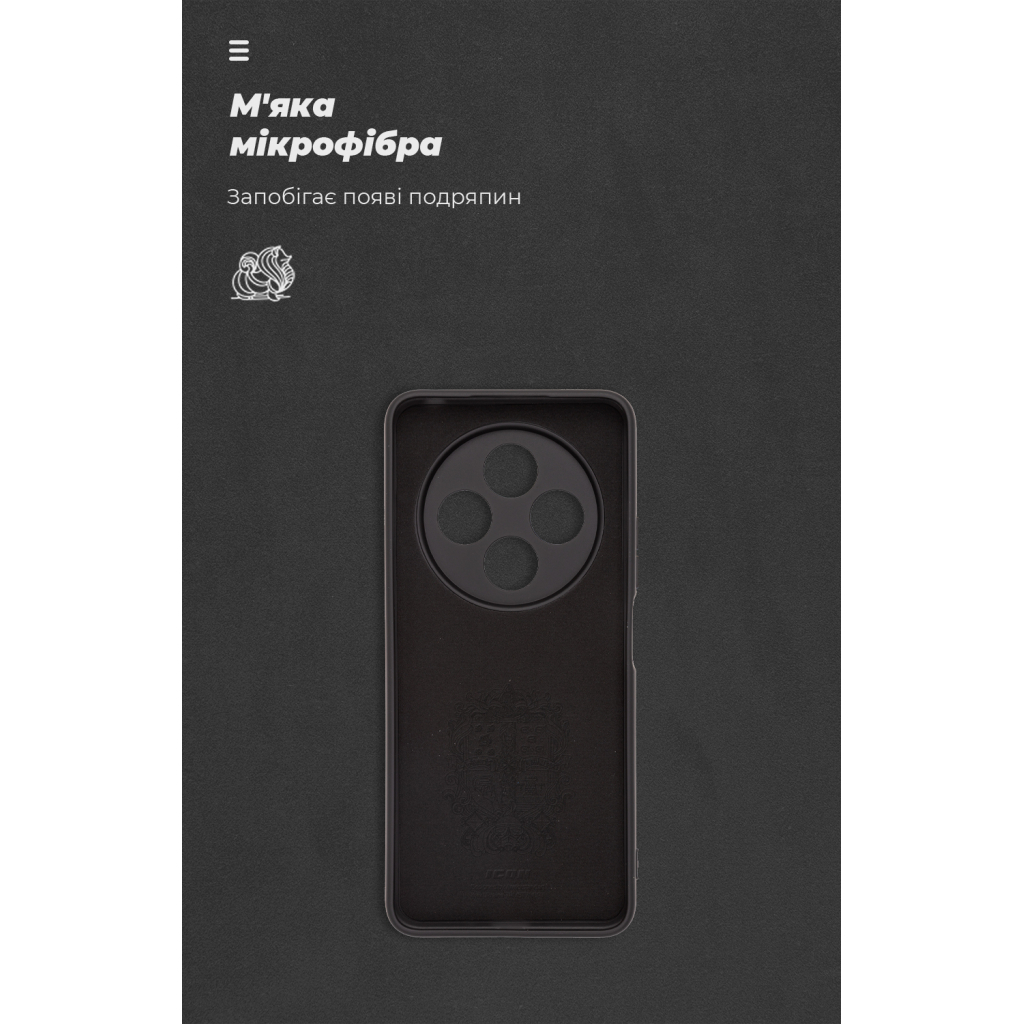 Чохол до мобільного телефона Armorstandart ICON Xiaomi Poco M7 5G Camera cover Black (ARM85161) - зображення 4