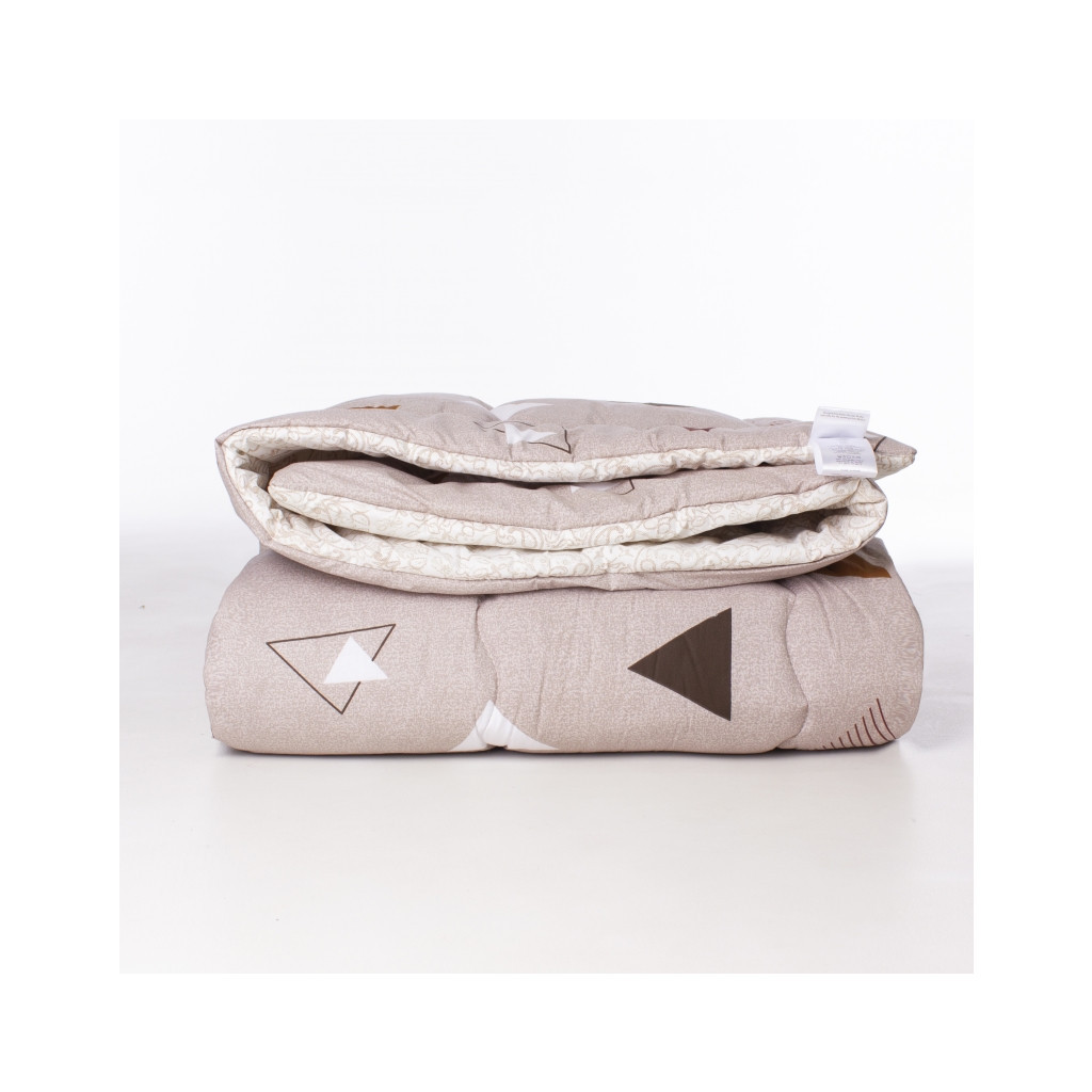 Ковдра MirSon Набір антиалергенний BamBoo Зима №3034 Color Fun Line Geometry + подушка середня 140х205+50х70 (2200004814421) - зображення 9