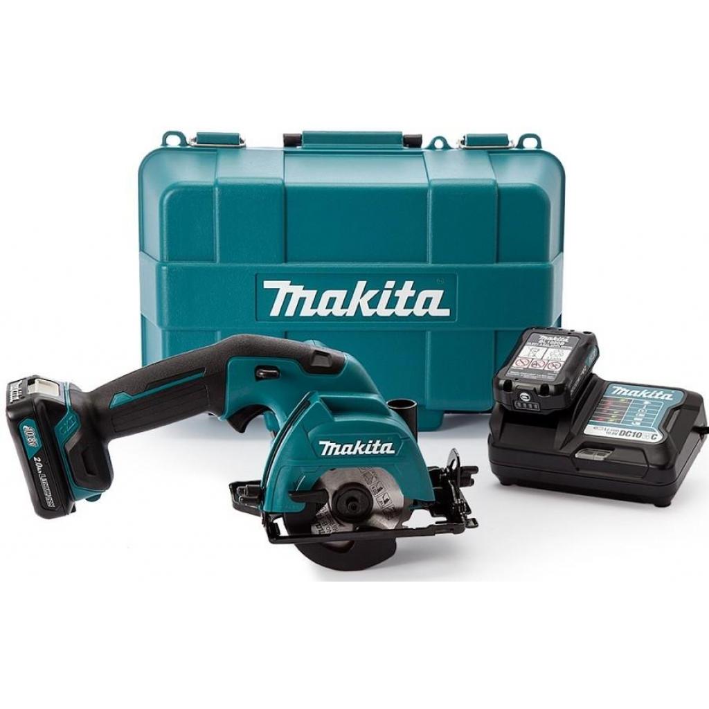 Дискова пила Makita CXT Slider, 1,5Аг х 2шт, кейс, 85мм (HS301DWYE) - зображення 5