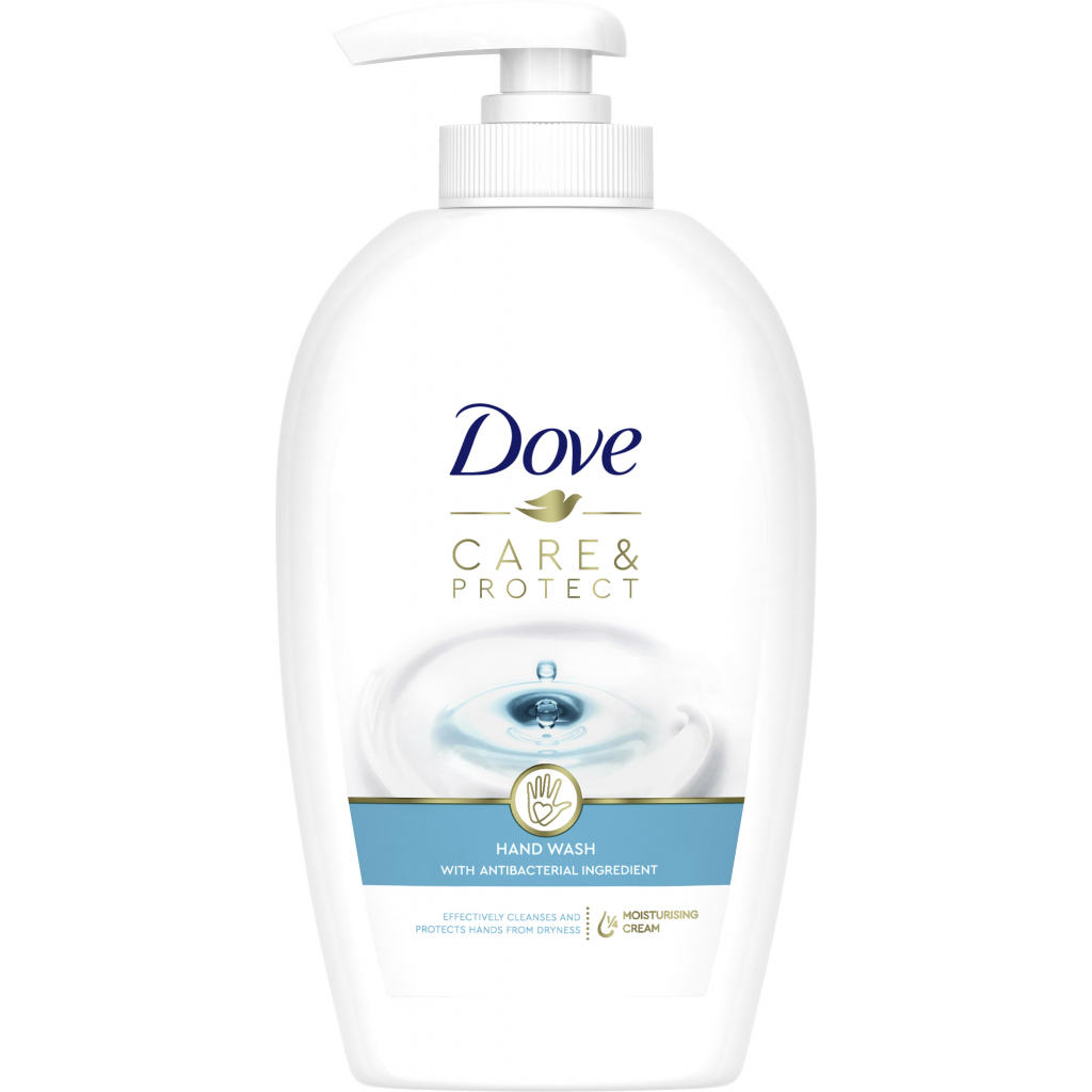 Рідке мило Dove Захист і догляд 250 мл (8720181049361) - зображення 1