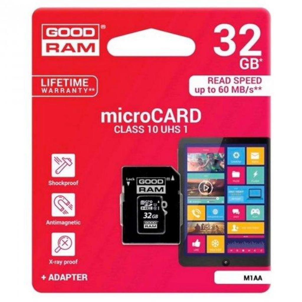 Карта пам'яті Goodram 32GB microSDHC Class 10 (M1AA-0320R12) - зображення 7