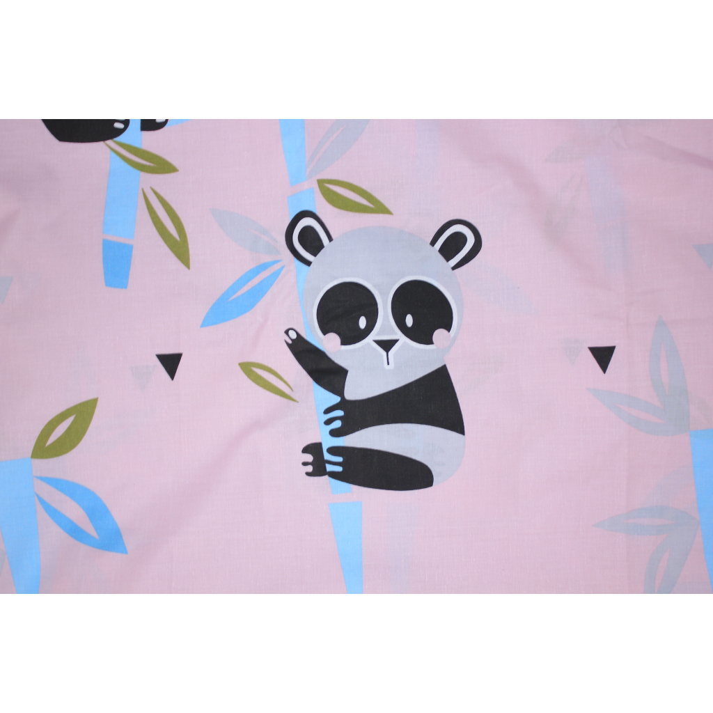 Постільна білизна MirSon Бязь 17-0505 Panda pink King Size (2200003619584) - зображення 5