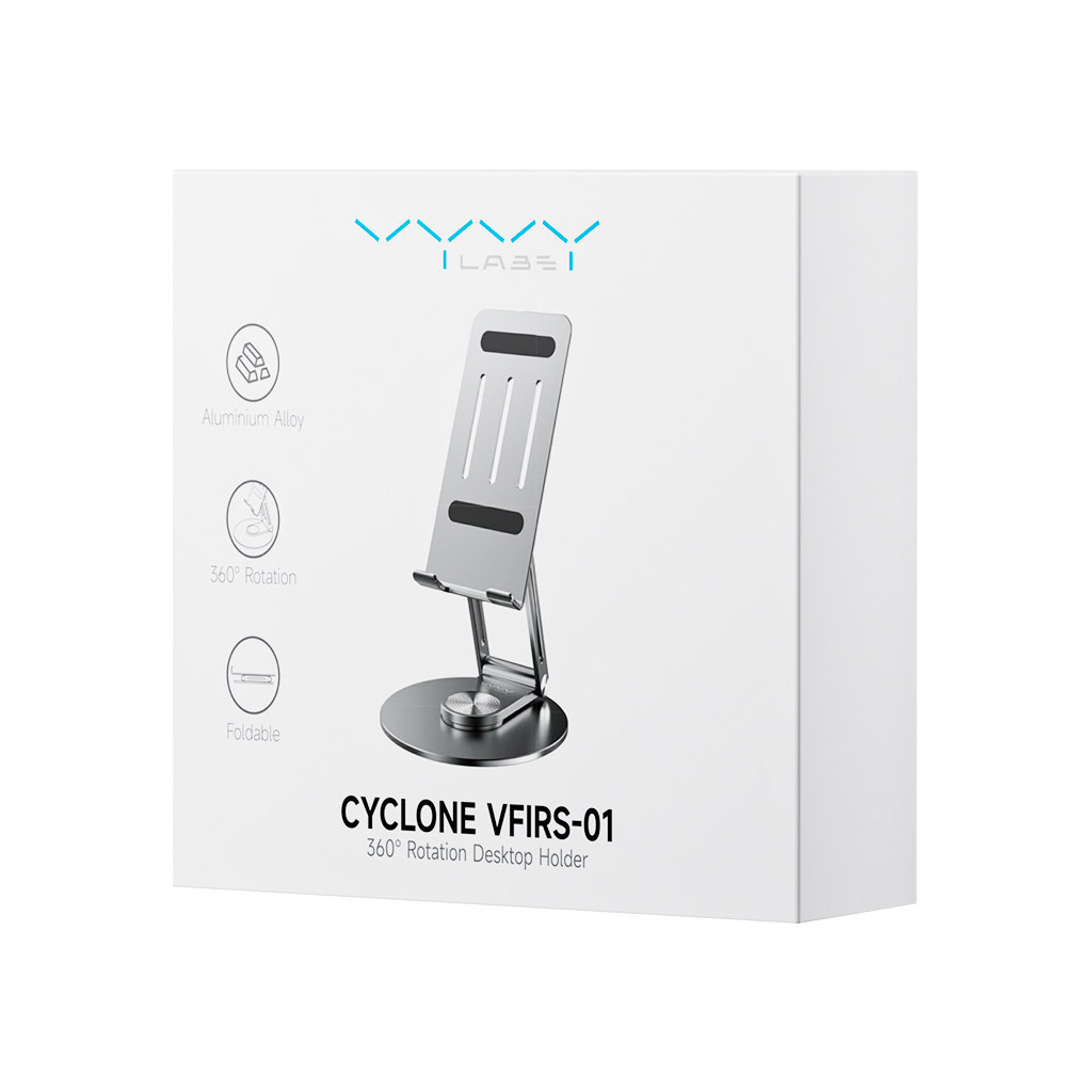 Підставка до планшета Vyvylabs Cyclone 360 Degree Rotation Desktop Holder (VFIRS-01) - изображение 3