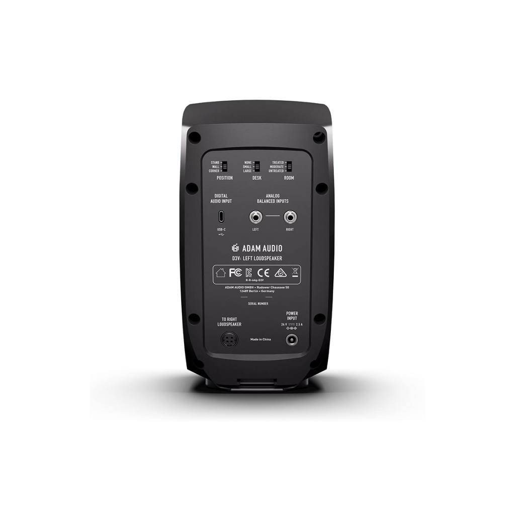 Студійний монітор ADAM Audio D3V Black (236612) - зображення 4