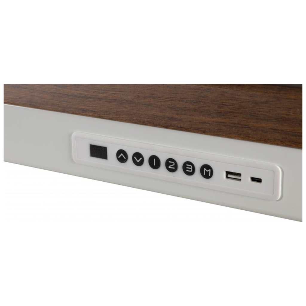 Комп'ютерний стіл Barsky Lux Solid Oak Wood 1400*700 2 motors (LO-01) - изображение 11