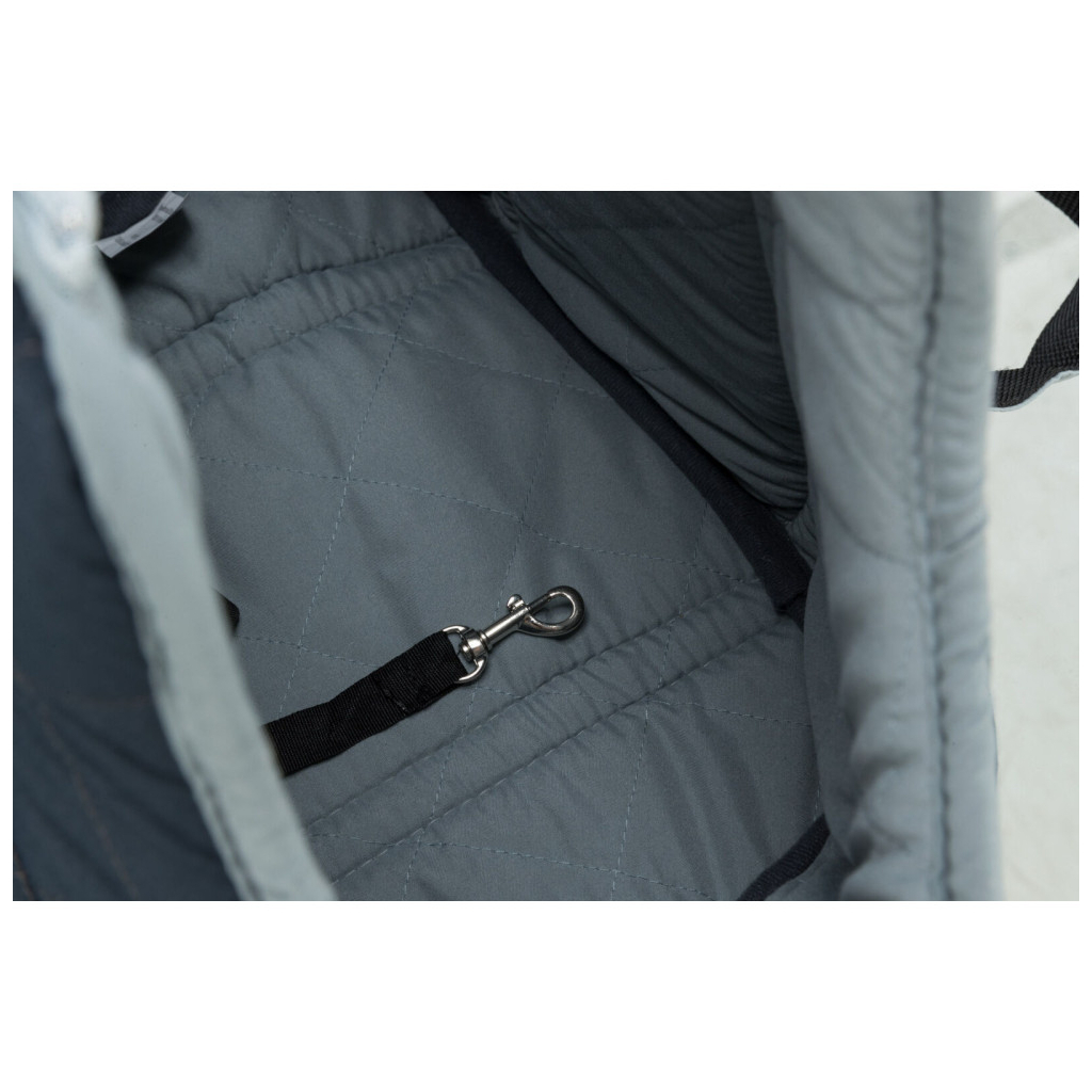 Переноска для тварин Trixie Viktoria 26х29х50 см Темно-синя (4011905362311) - изображение 4