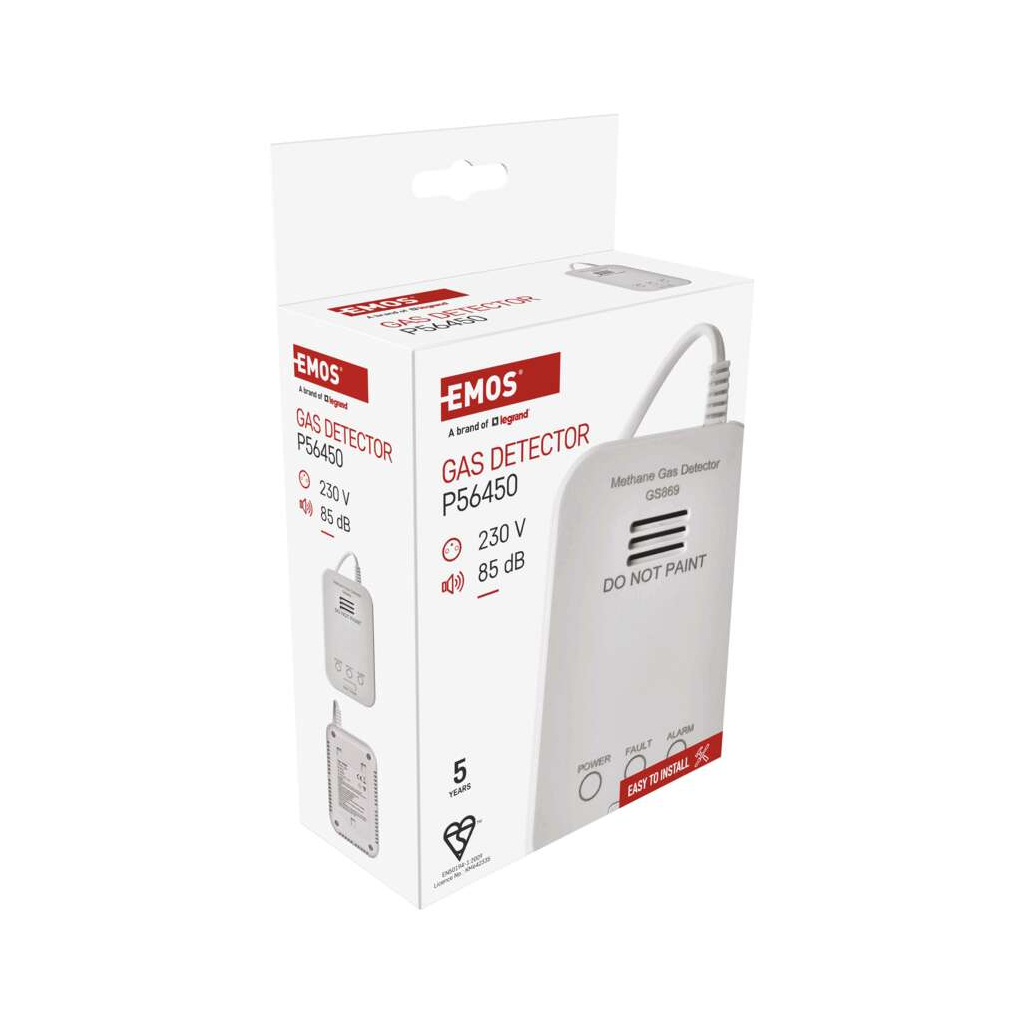 Датчик газу EMOS P56450 - изображение 9
