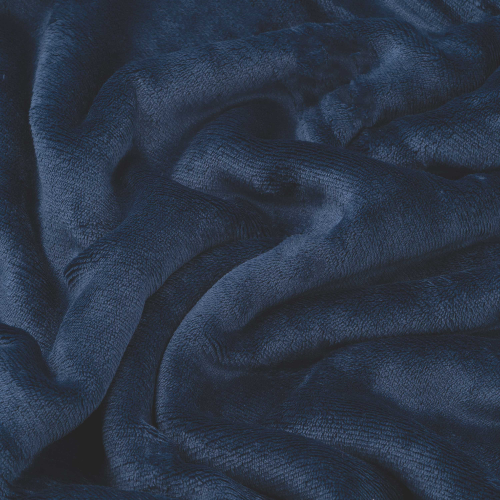 Плед Ardesto Sherpa 100% поліестер, синій темний 160х200 см (ART0204SH) - зображення 5