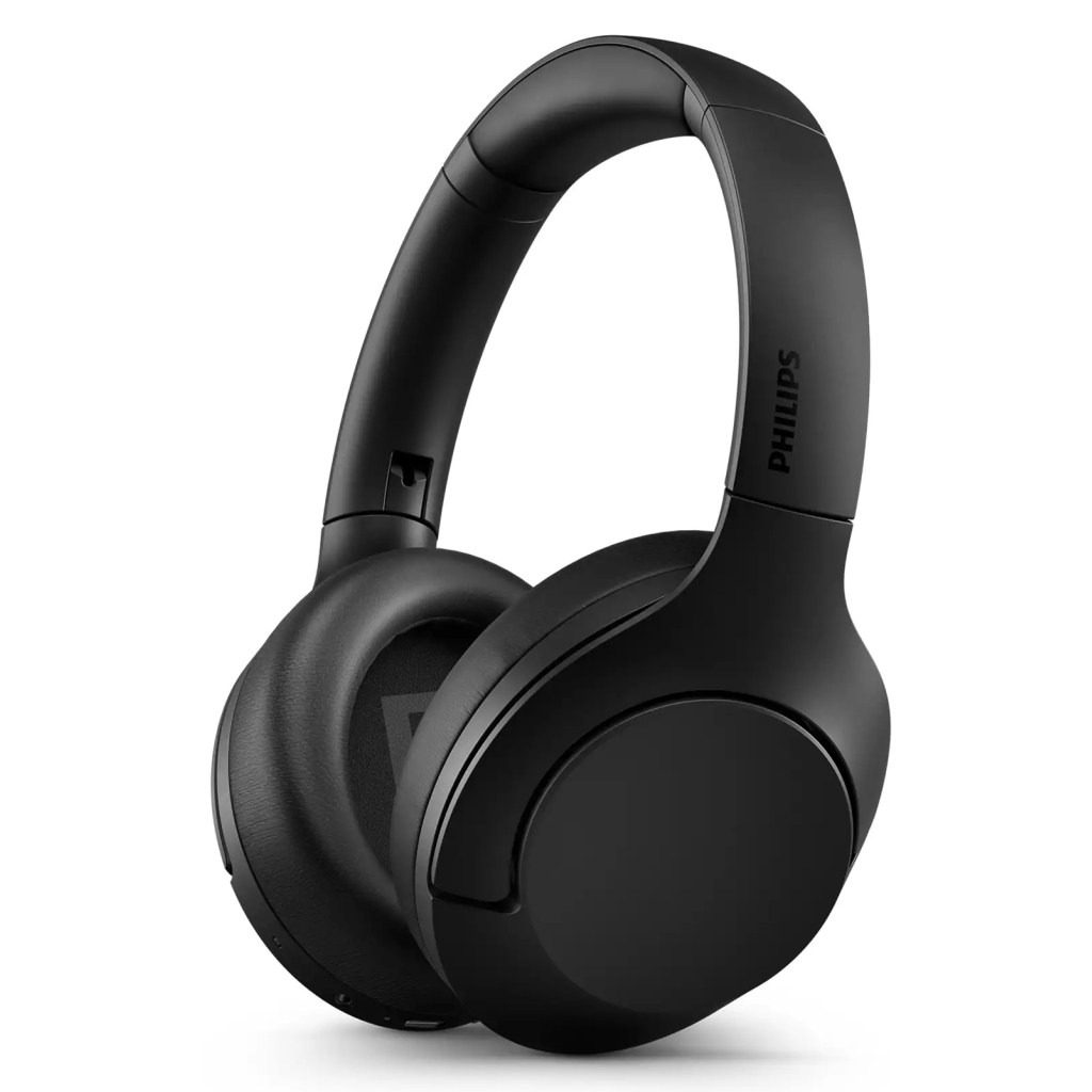 Навушники Philips TAH8506 Over-ear ANC Hi-Res Wireless Mic Black (TAH8506BK/00) - зображення 1