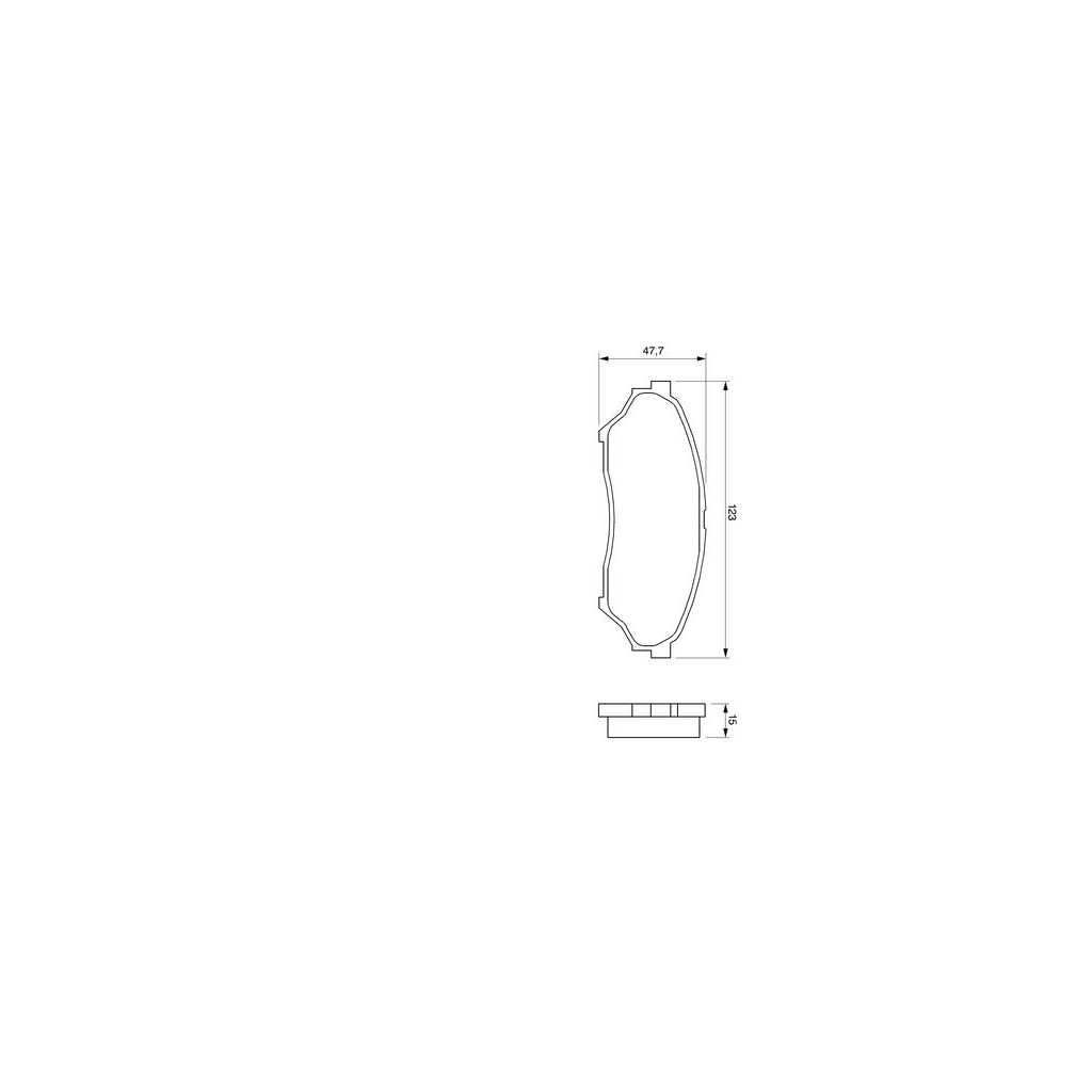 Гальмівні колодки Bosch 0 986 424 713 - зображення 4