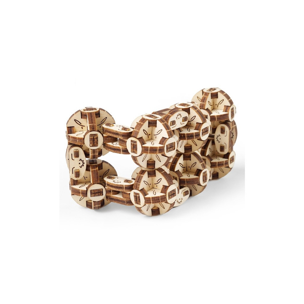 Збірна модель Ugears механічний Сферокуб (70049) - зображення 4