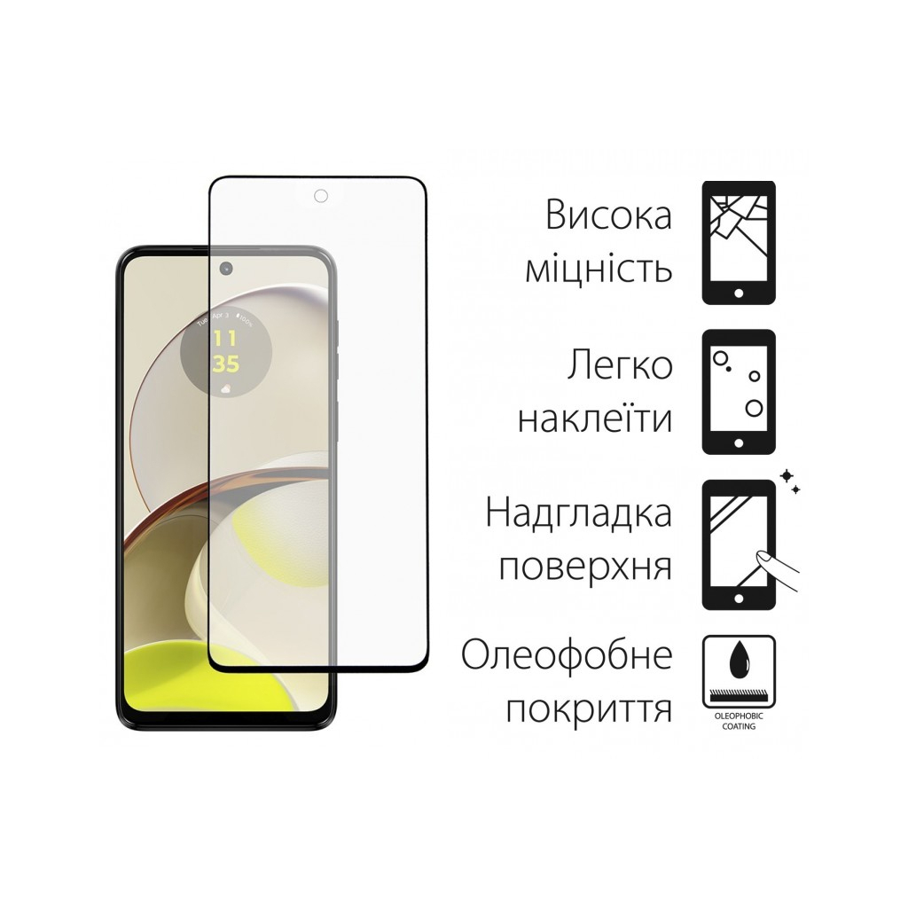 Скло захисне Dengos Motorola G14 2шт. (DG-TG2P-36) - зображення 2