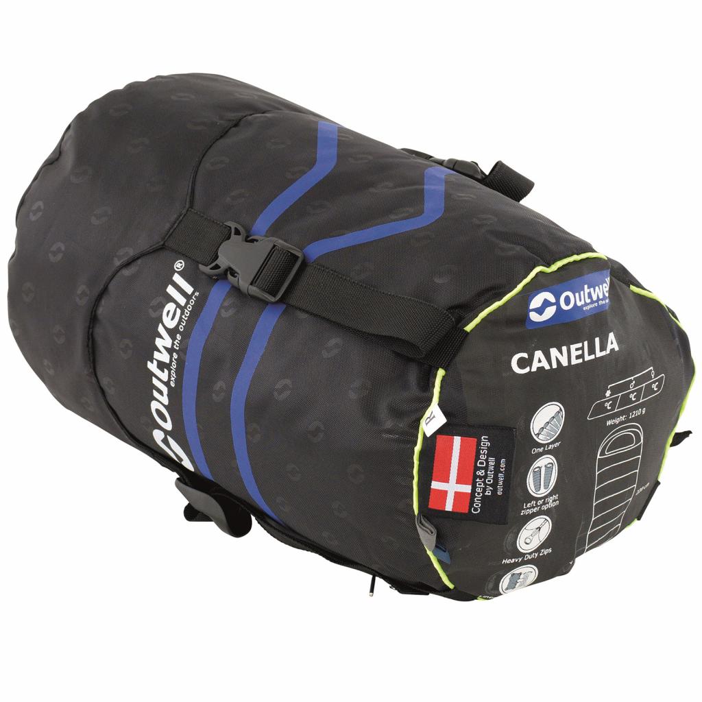 Спальний мішок Outwell Canella +9C Night Blue Left (928746) - зображення 10