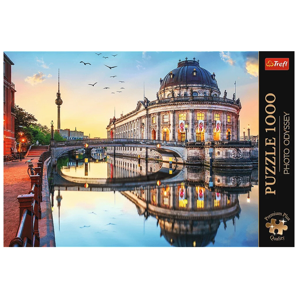 Пазл Trefl Premium Музей Боде в Берліні, Німеччина 1000 елементів (5900511108125) - зображення 2