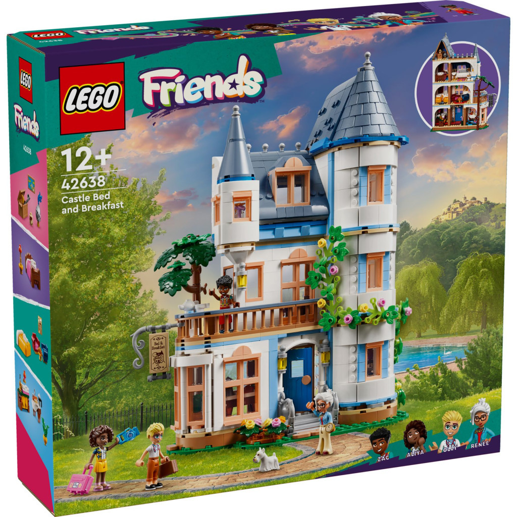 Конструктор LEGO Friends Замковий готель Ночівля і сніданок (42638) - зображення 1