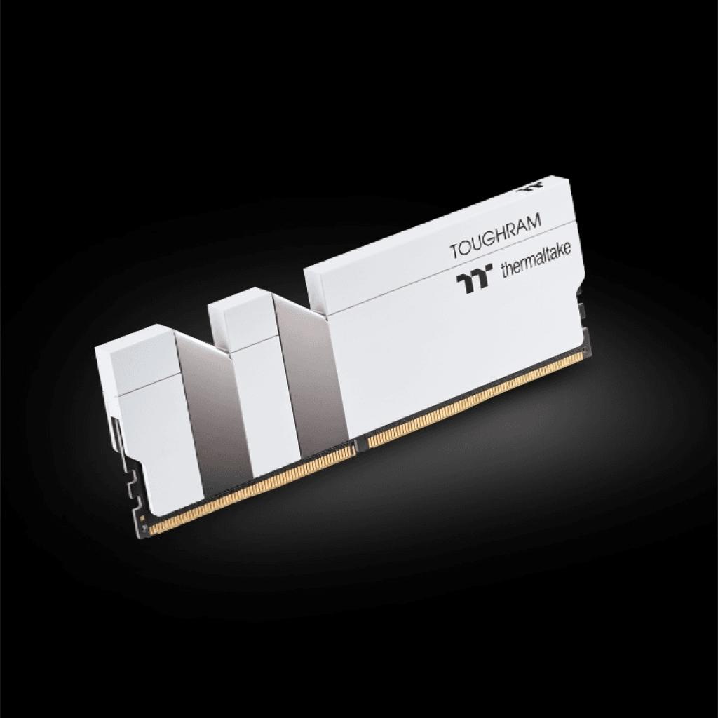 Модуль пам'яті для комп'ютера DDR4 16GB (2x8GB) 4000 MHz Toughram White ThermalTake (R020D408GX2-4000C19A) - зображення 4