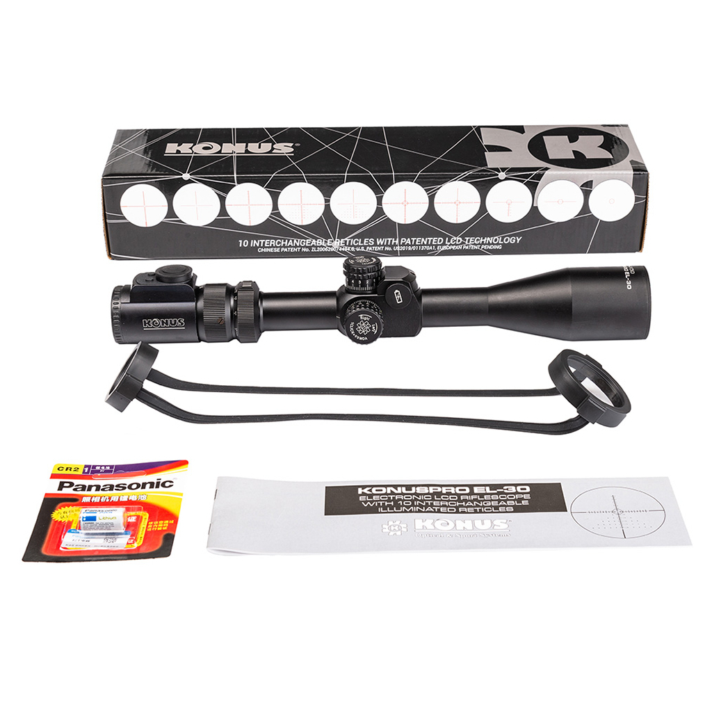 Оптичний приціл Konus KonusPro EL-30 6-24x50 LCD (7331) - зображення 5