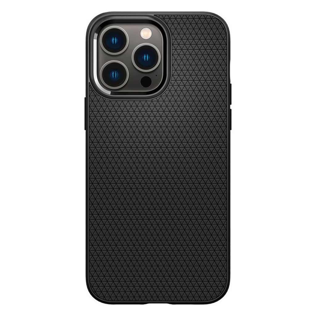 Чохол до мобільного телефона Spigen Apple iPhone 14 Pro Liquid Air, Matte Black (ACS04957) - зображення 1