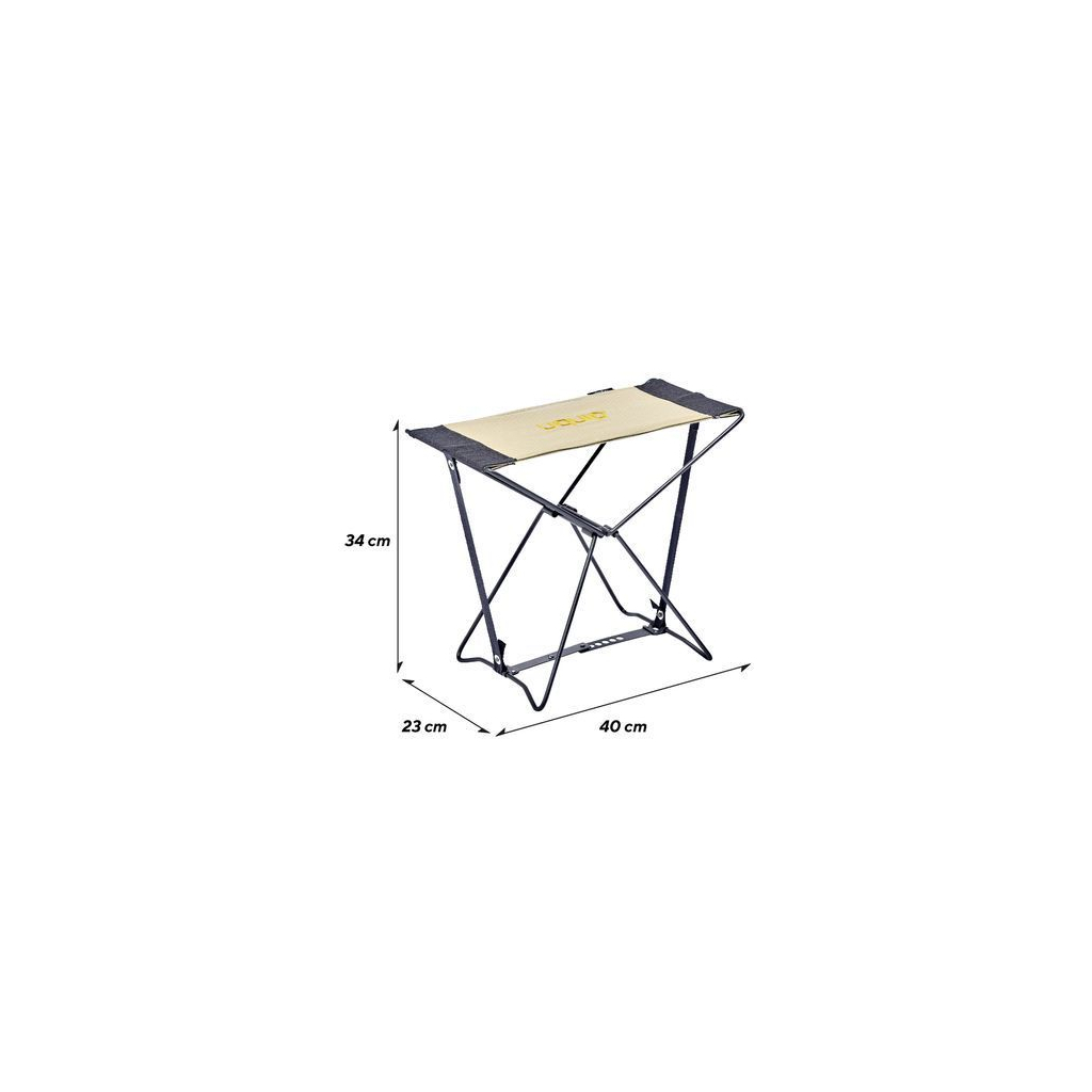 Стілець складаний Uquip Fancy Sand/Grey (244041) (DAS303235) - зображення 5