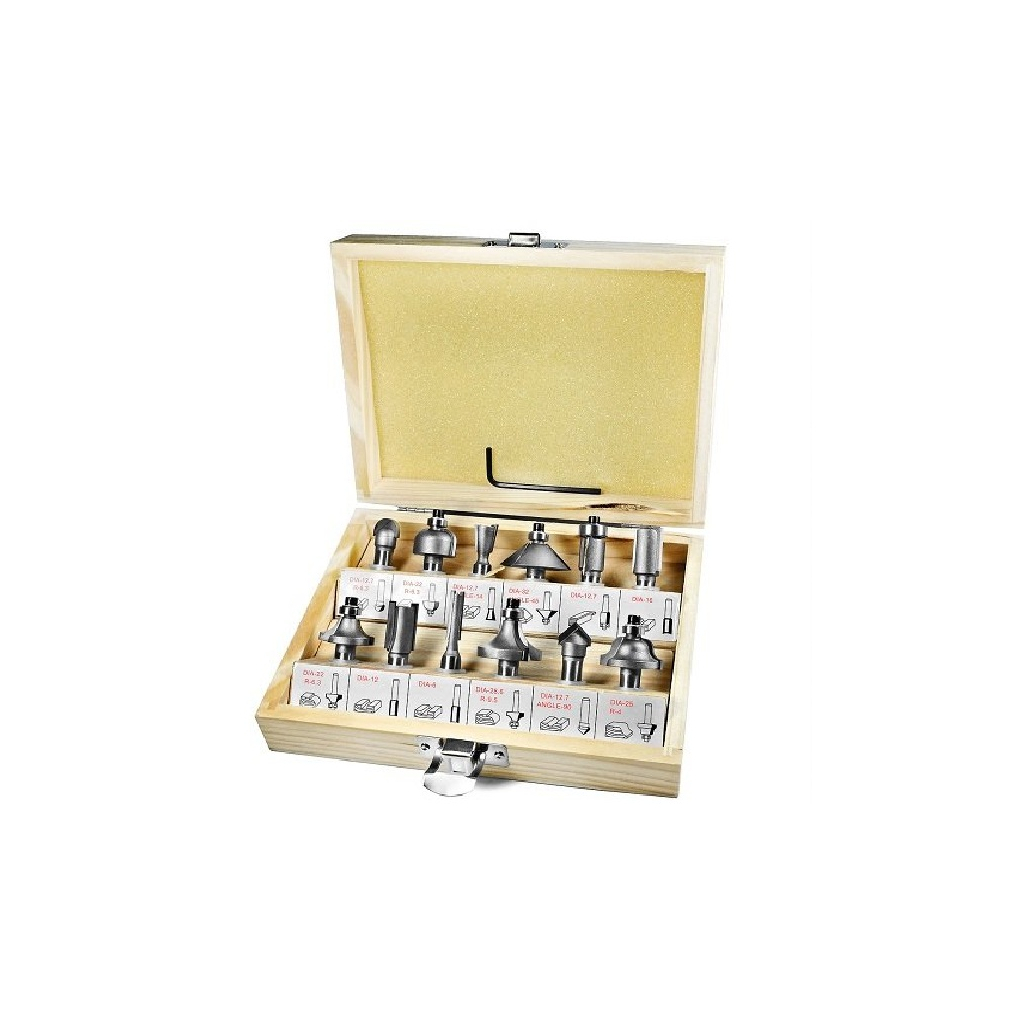 Набір фрез Stark по деревині 12 шт (250016010) - зображення 1