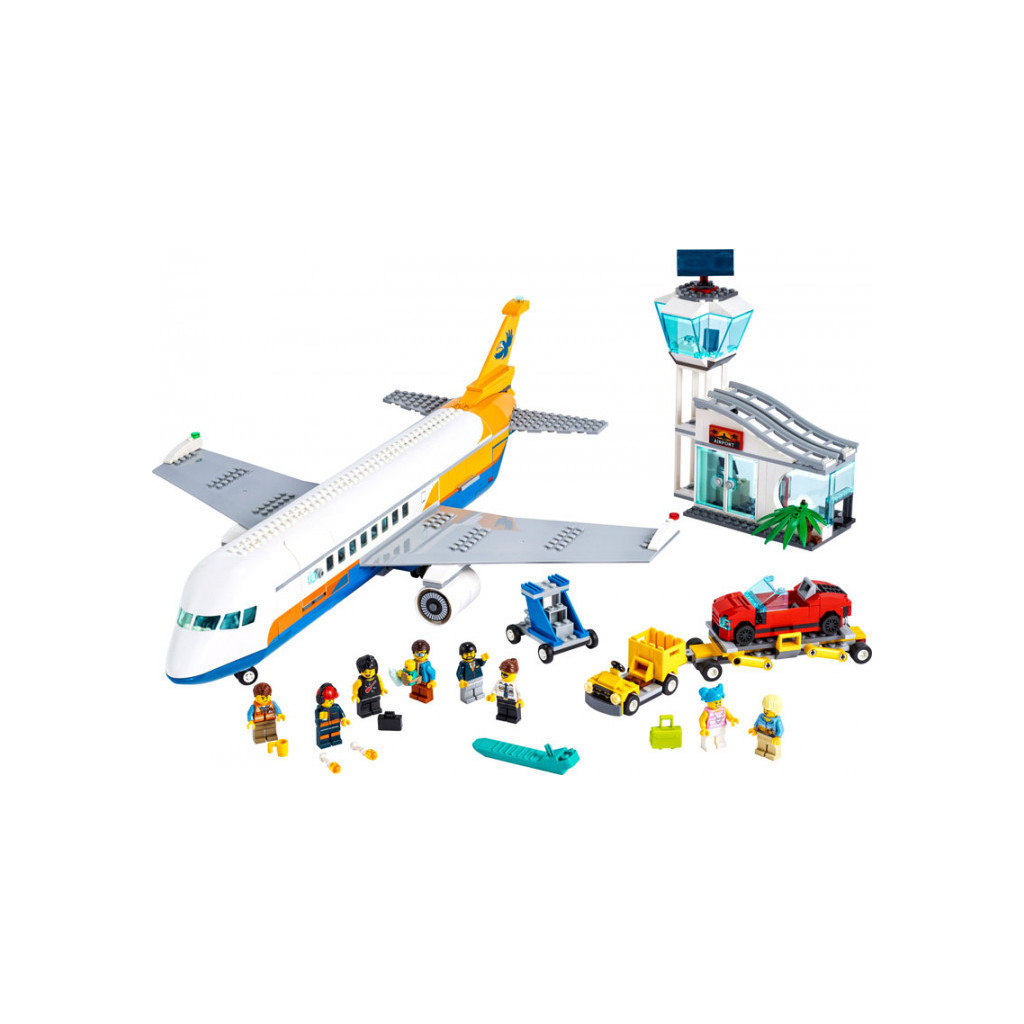 Конструктор LEGO City Пасажирський літак 669 деталей (60262) - зображення 3