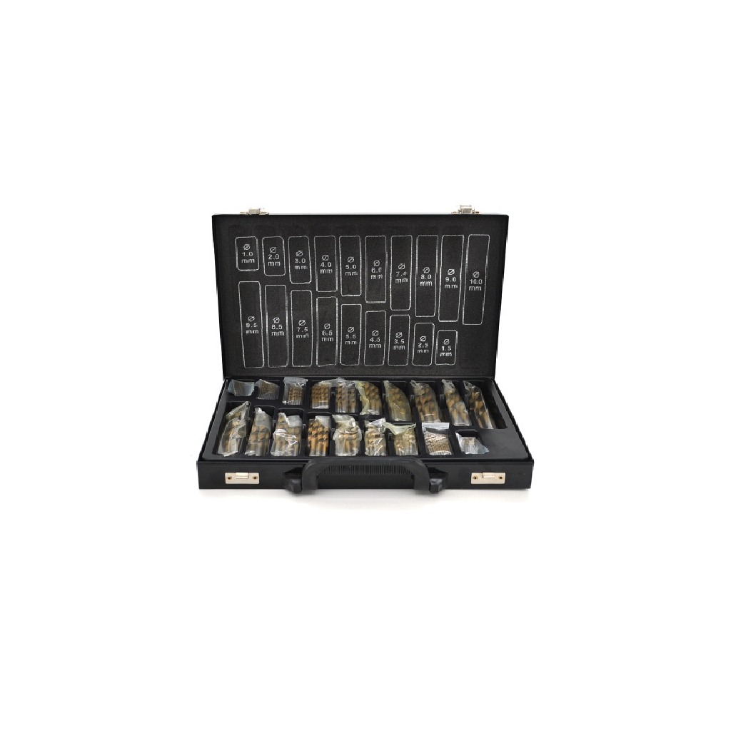 Набір свердл YOSO по металу, титанове покриття 170 шт. (TD011) - зображення 1