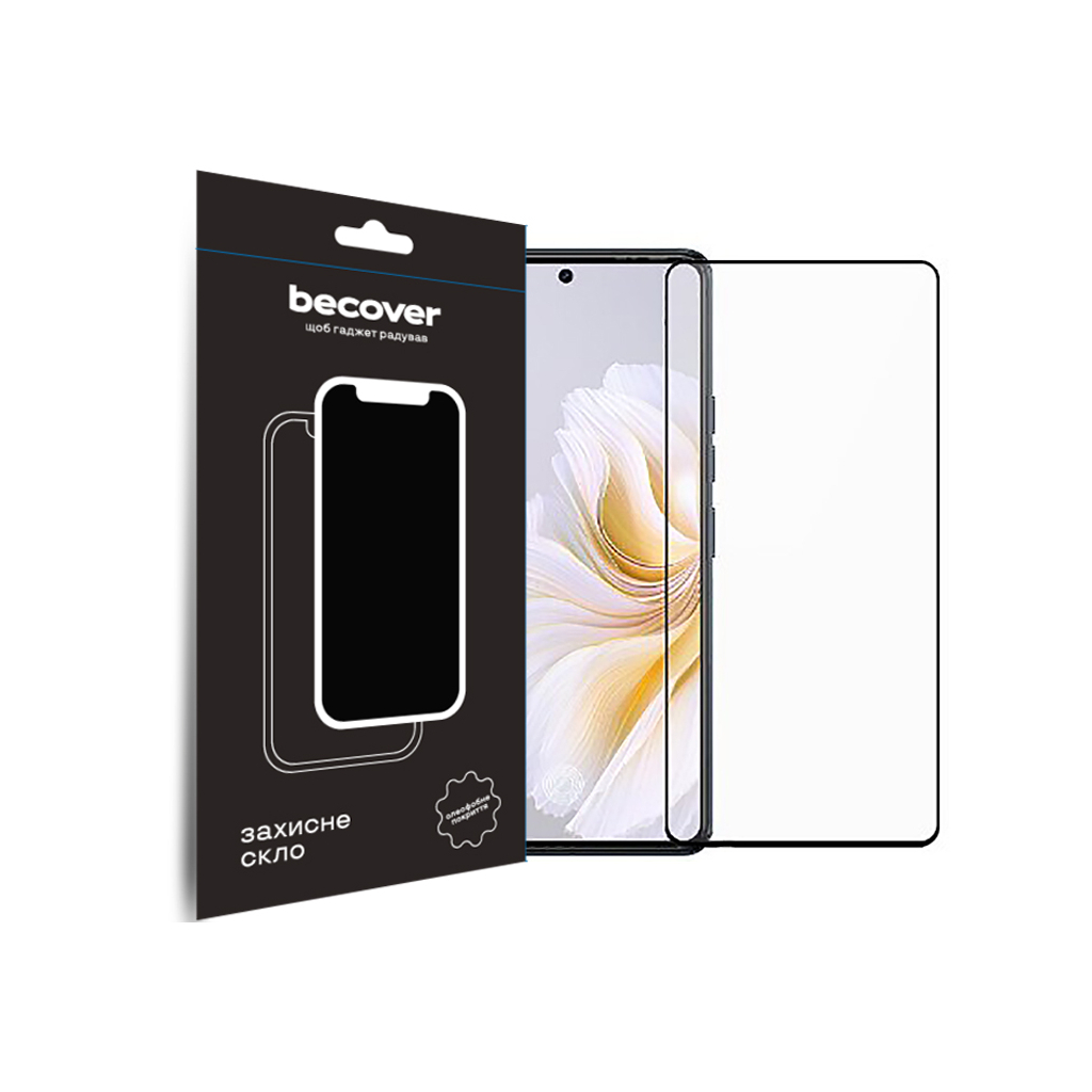 Скло захисне BeCover Tecno Camon 20 Pro (CK7n) Black (709745) - зображення 1