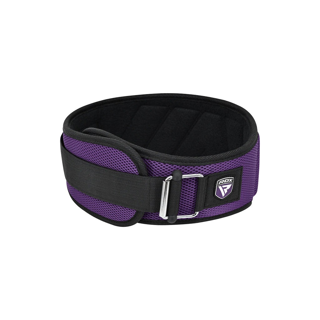 Атлетичний пояс RDX RX4 EVA Curve неопреновий Purpel S (WBE-RX4PR-S) - зображення 2