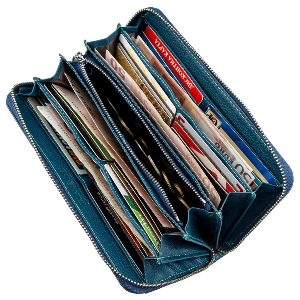 Гаманець ST Leather Блакитний (18861) - зображення 6